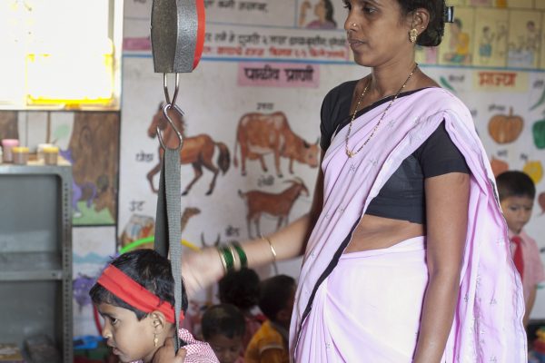Each child is monitored for height and weight at regular intervals